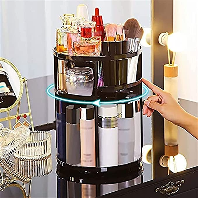 Organizador Giratorio de Cosméticos – Orden con Estilo 360° 🌸💎