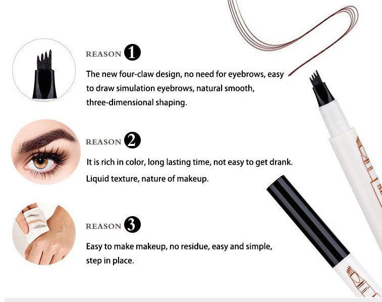 Lápiz de Microblading 3 en 1 – Cejas Definidas y Naturales Todo el Día 🌸✨